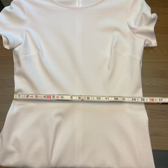 NWT BCBGMaxAzria Chic White Mini Dress - Picture 5 of 12